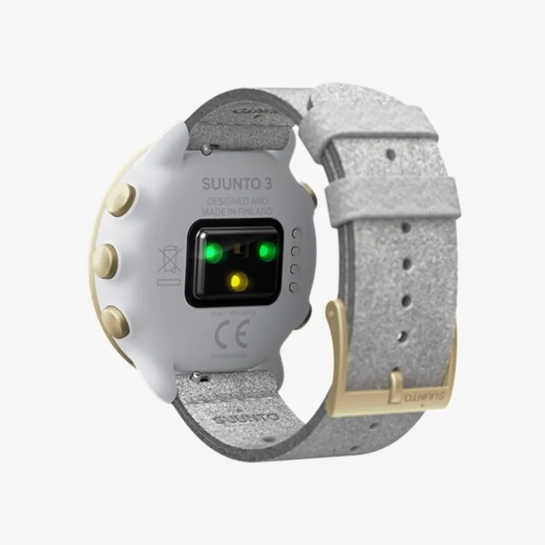 SUUNTO 3 Pebble White Light Gold Sports GPS Watch