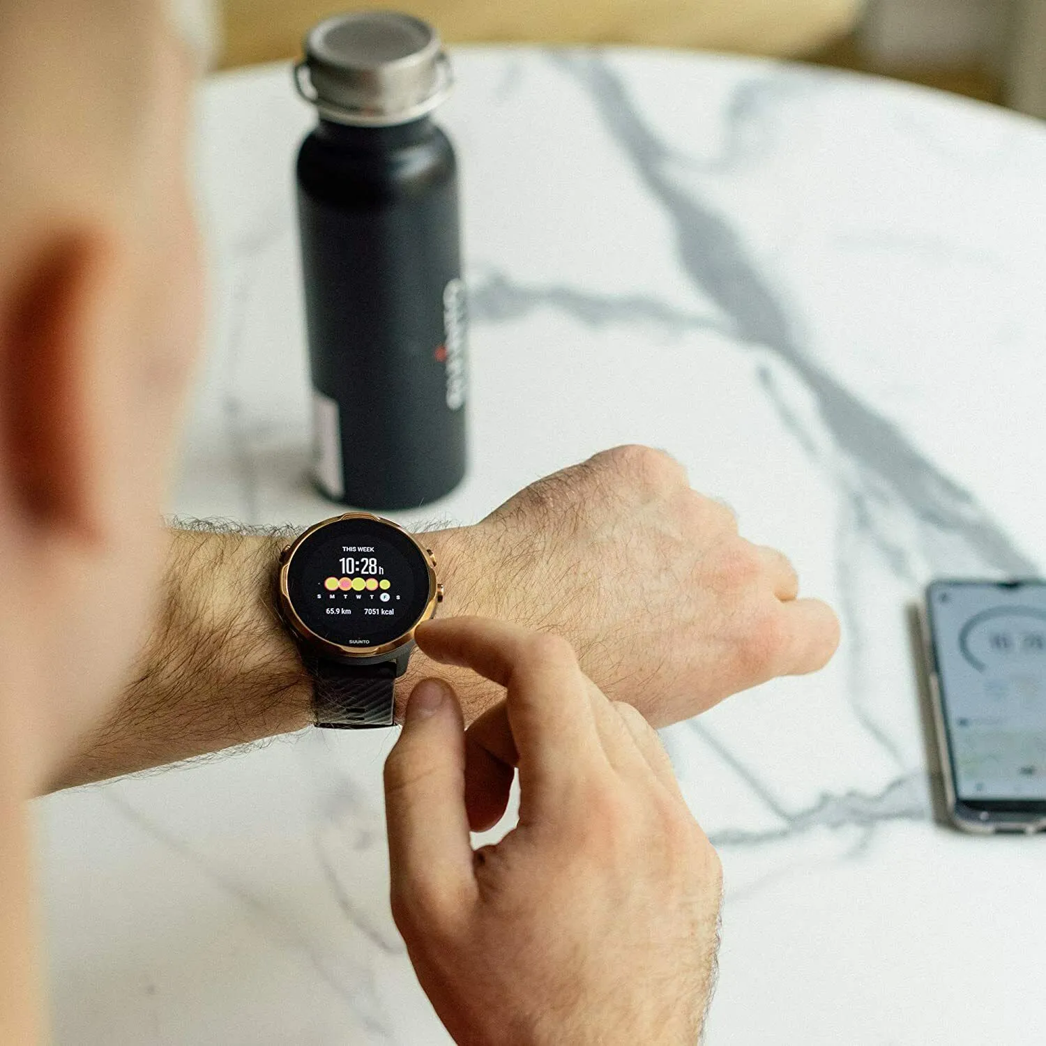 SUUNTO 7 Graphite Copper GPS Smartwatch With Versatile Sports Experience