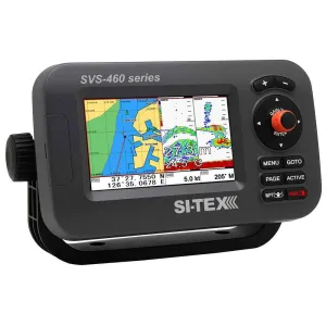 SVS-460CE Chartplotter - 4.3" Color Screen w/External GPS & Navionics  Flexible Coverage