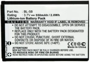 Synergy Digital GPS Battery, Compatible with VODAFONE Mini D100 GPS, (Li-ion, 3.7, 550mAh) Ultra High Capacity, Replacement for iSpan BTA002 Battery