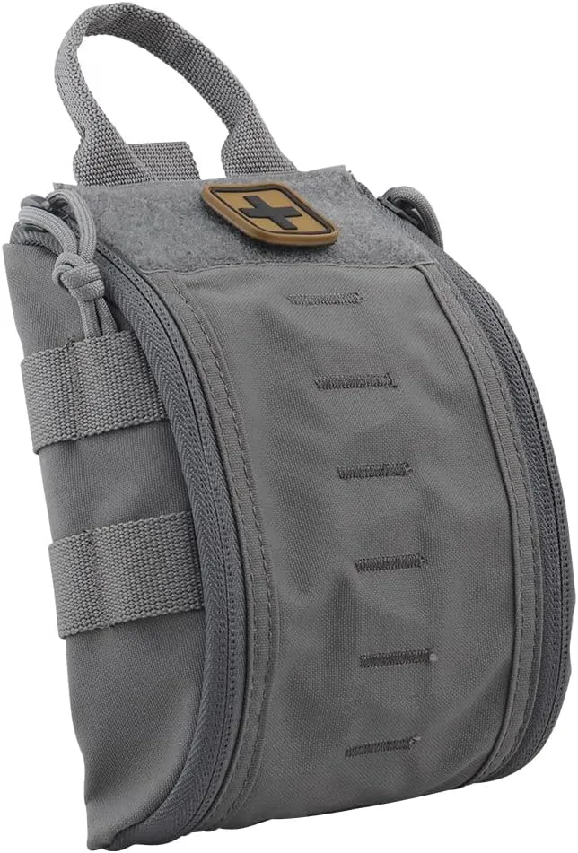 Tactical Rip-Away MOLLE First Aid Pouch Storage Pocket Bag Dump Pouch EMT IFAK Trauma Pouch
