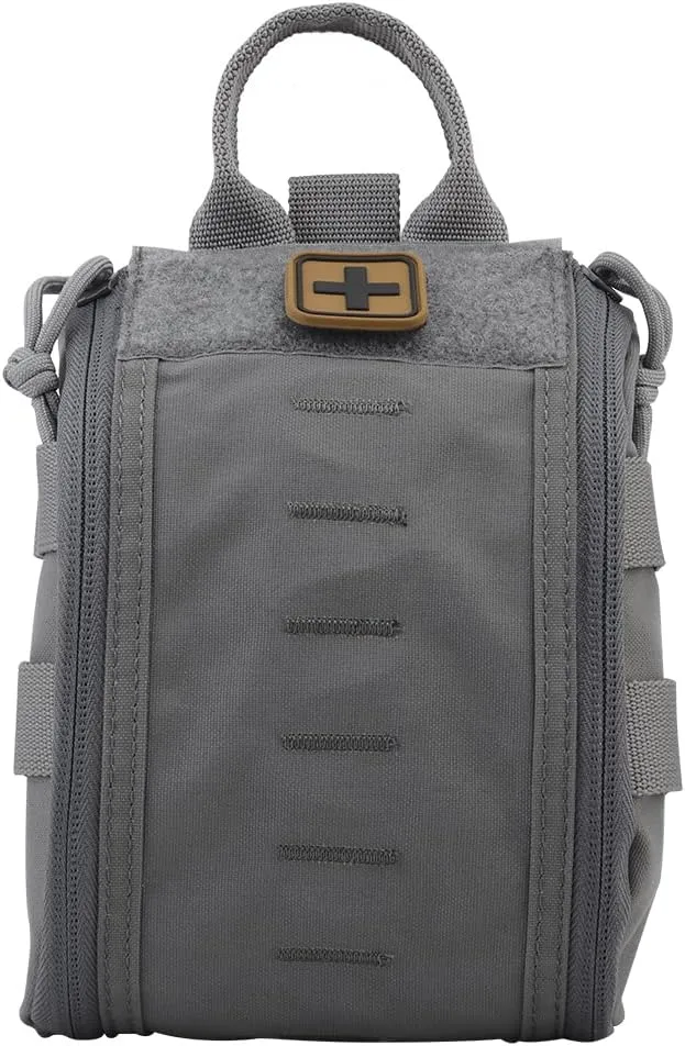 Tactical Rip-Away MOLLE First Aid Pouch Storage Pocket Bag Dump Pouch EMT IFAK Trauma Pouch