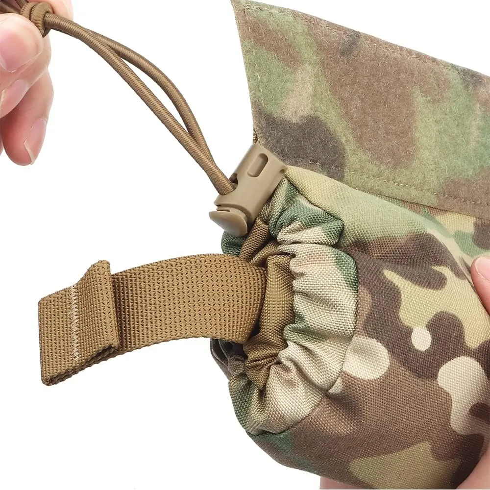 Tactical Roll Up Dump Nylon Folding Storage Pocket Bag EMT Trauma Everyday Carry First Aid Pouch