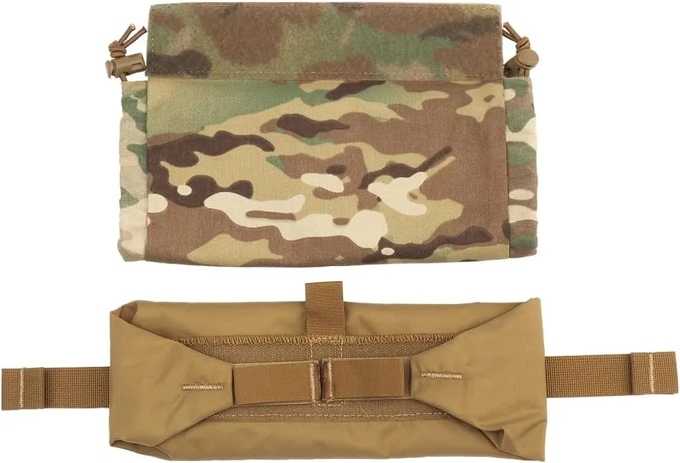 Tactical Roll Up Dump Nylon Folding Storage Pocket Bag EMT Trauma Everyday Carry First Aid Pouch