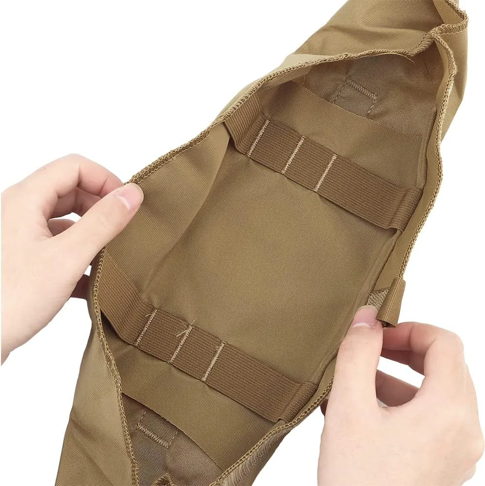 Tactical Roll Up Dump Nylon Folding Storage Pocket Bag EMT Trauma Everyday Carry First Aid Pouch