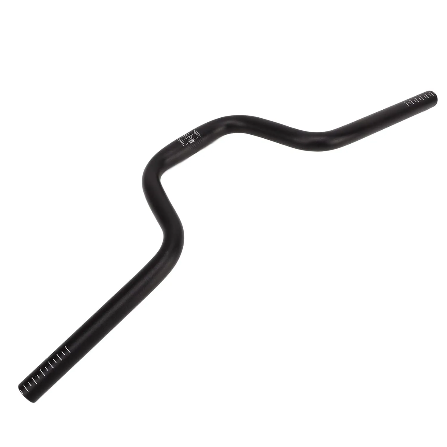 Tbest Road Handlebars, Mountain Handlebar 25.4mm Diameter 580mm Extra Long Handlebar Aluminum Alloy Folding Road (120mm / 4.7in Height)