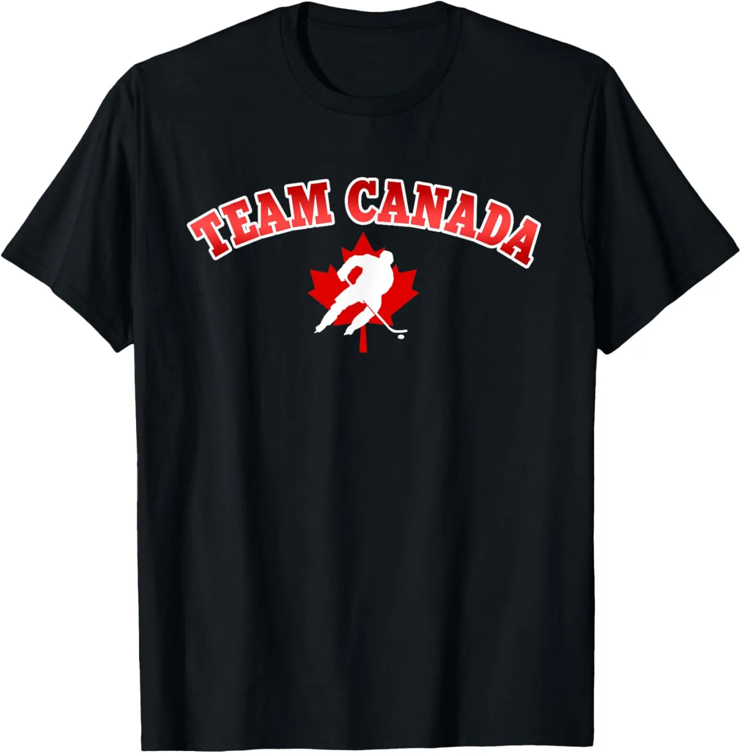 Team Canada Pride Vacation Travel Sports Hockey Player Gift T-Shirt