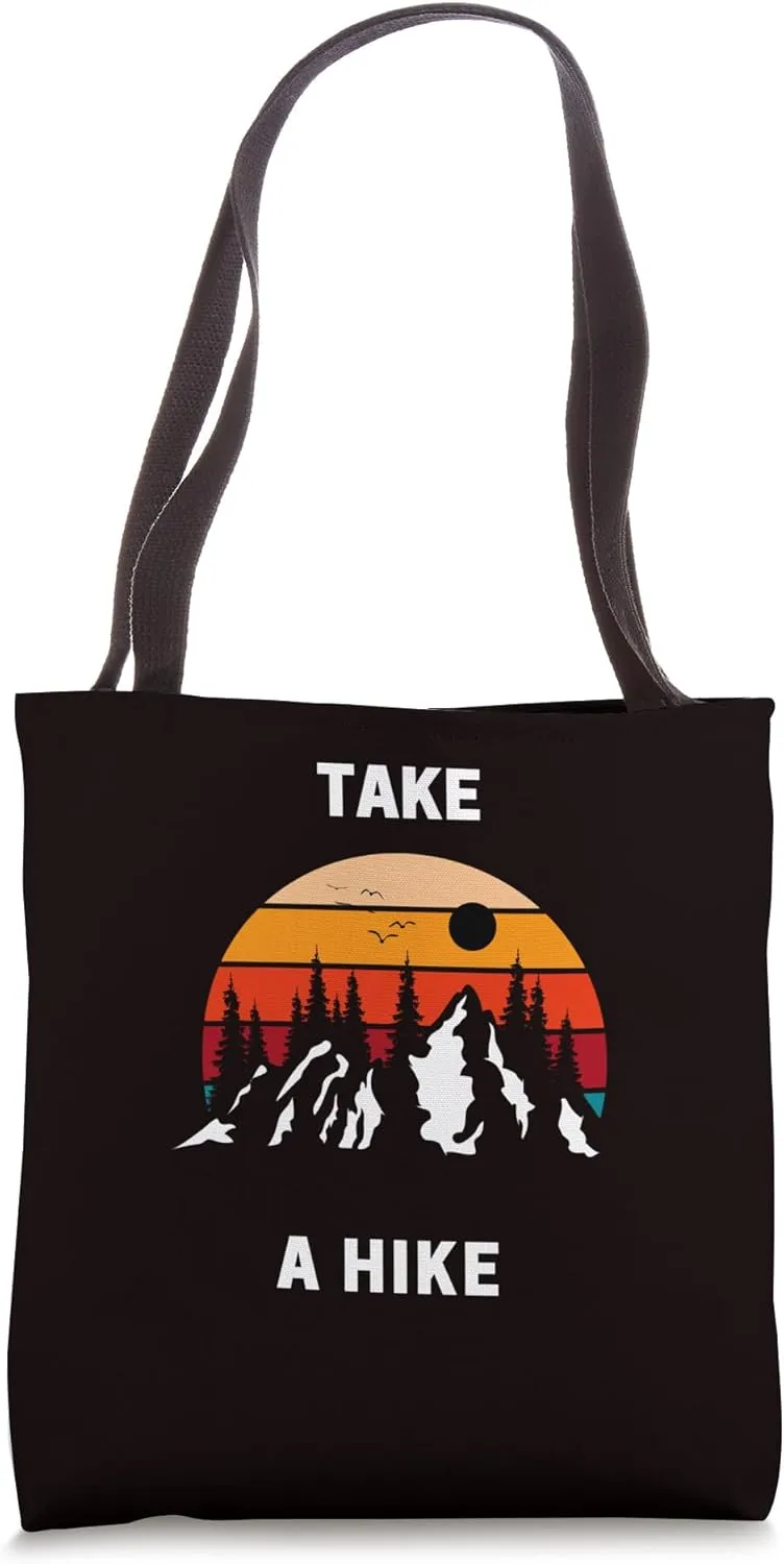TeesOgram - Take A Hike Tote Bag