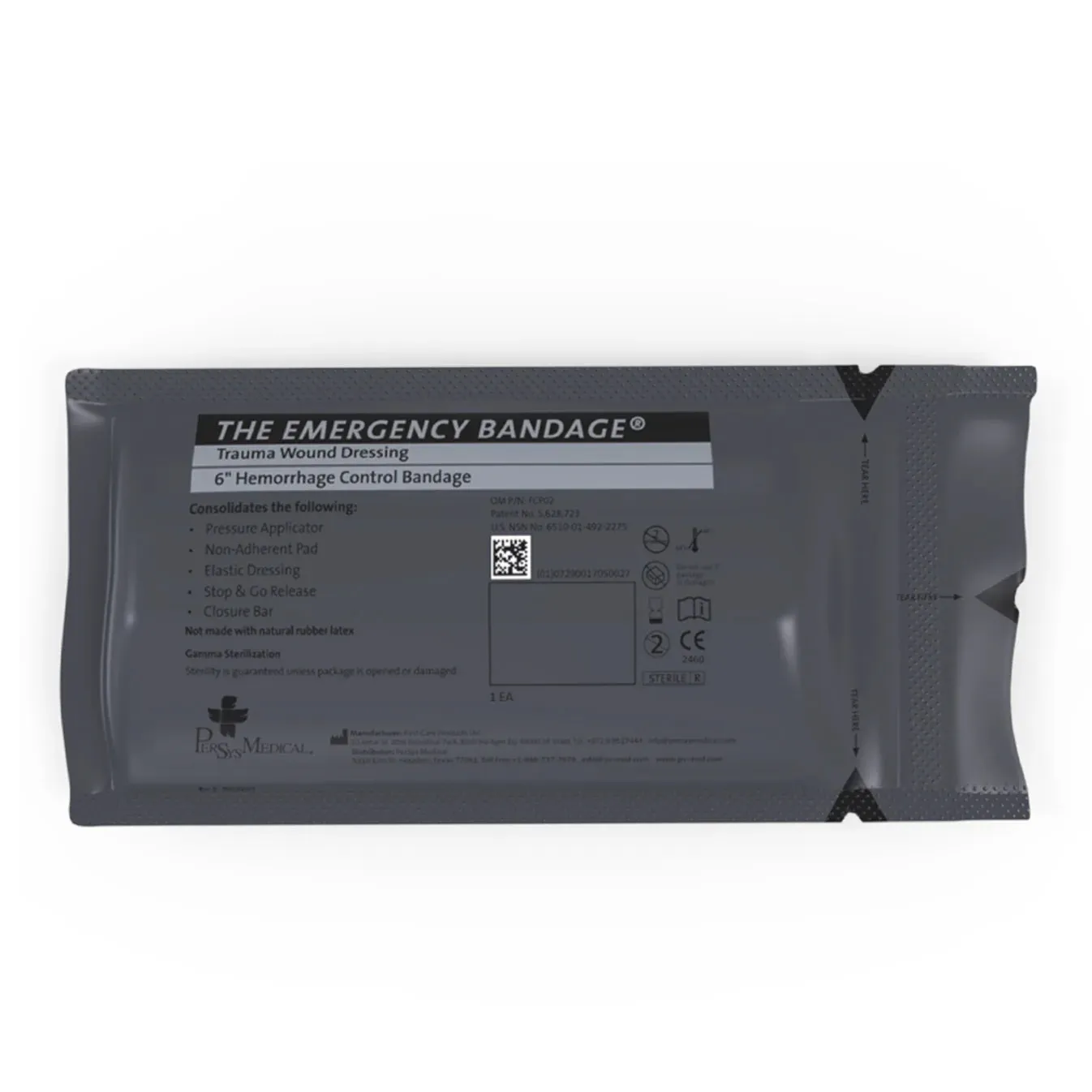 The Emergency Bandage Trauma Wound Dressing (6in)