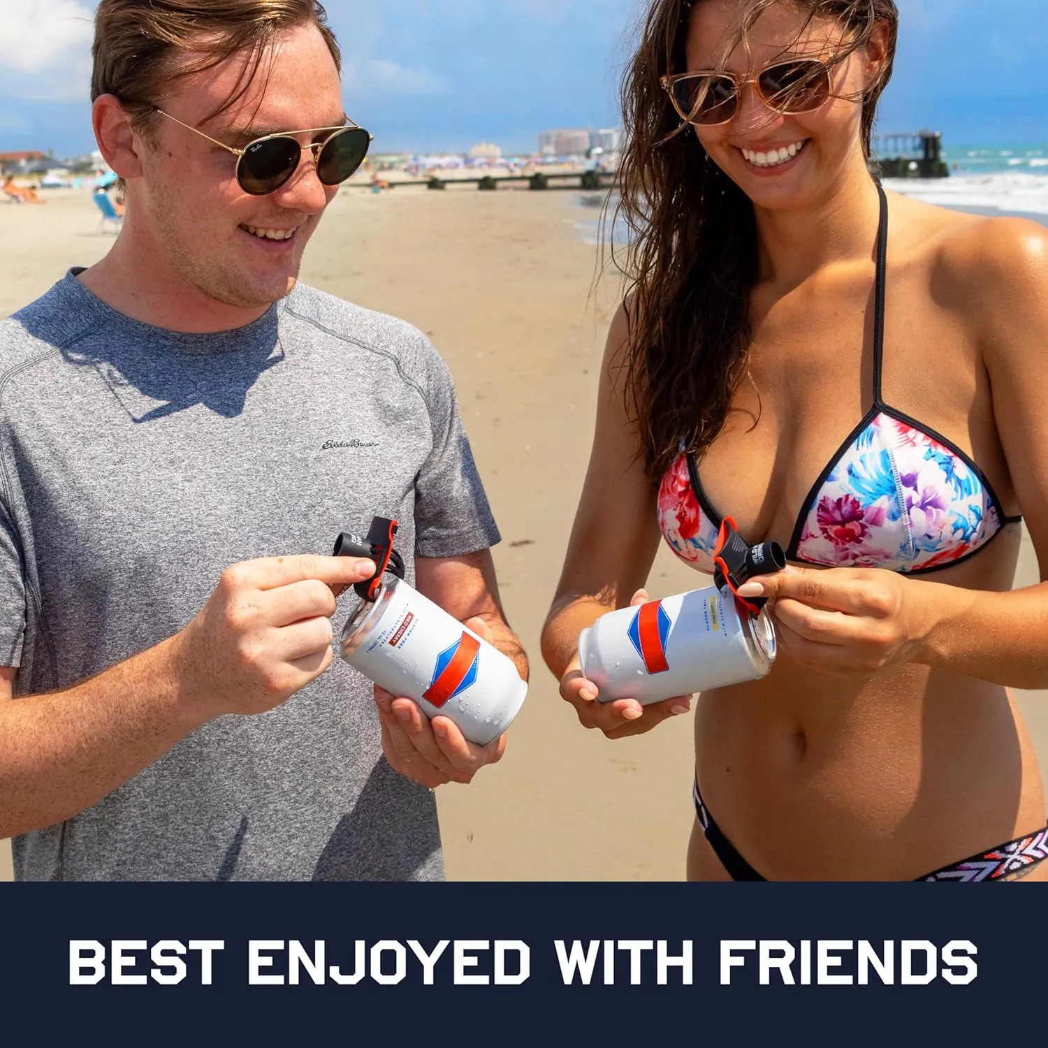 The Krak'in 2.0 (5-Pack) - Innovative Shotgun Tool with Built-in Funnel - Great for Tailgate, Golf Course, Beach, Grad, Bachelorette Party, College House Party, Spring Break, Snowboarding, etc.