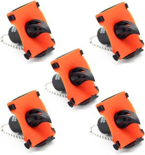 The Krak'in 2.0 (5-Pack) - Innovative Shotgun Tool with Built-in Funnel - Great for Tailgate, Golf Course, Beach, Grad, Bachelorette Party, College House Party, Spring Break, Snowboarding, etc.