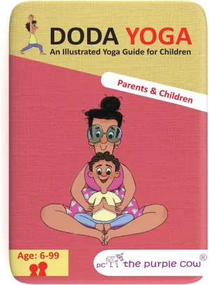 The Purple Cow Doda Yoga for Kids - Parents and Children Educational Yoga Session / Ages 6 Years Old & Up.. Educational and Physical Activity for Boys & Girls