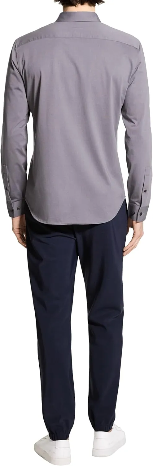 Theory Men's Sylvain Shirt in Structure Knit