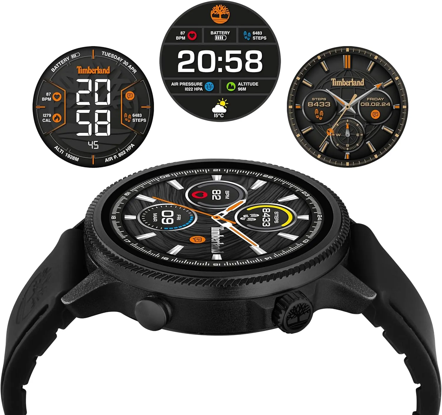 Timberland Mens Trail Force Smart Watch