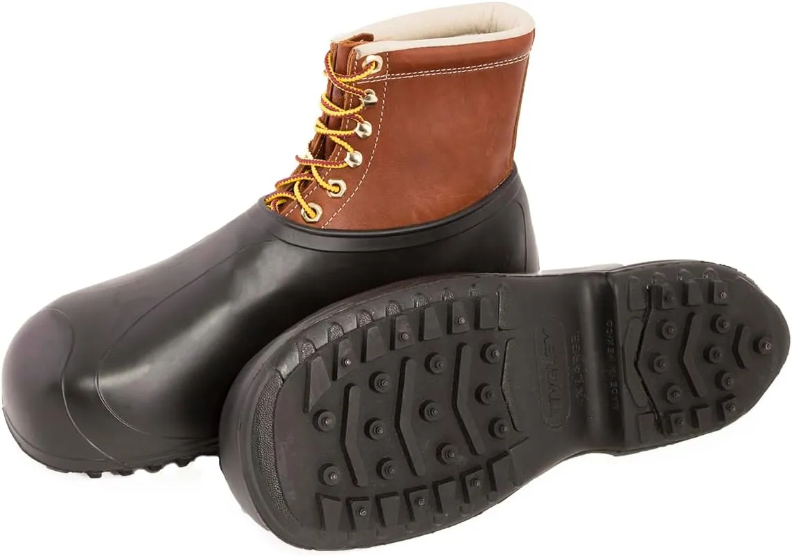 Tingley Winter-Tuff 1350 Ice Traction Overshoe, Medium, Black