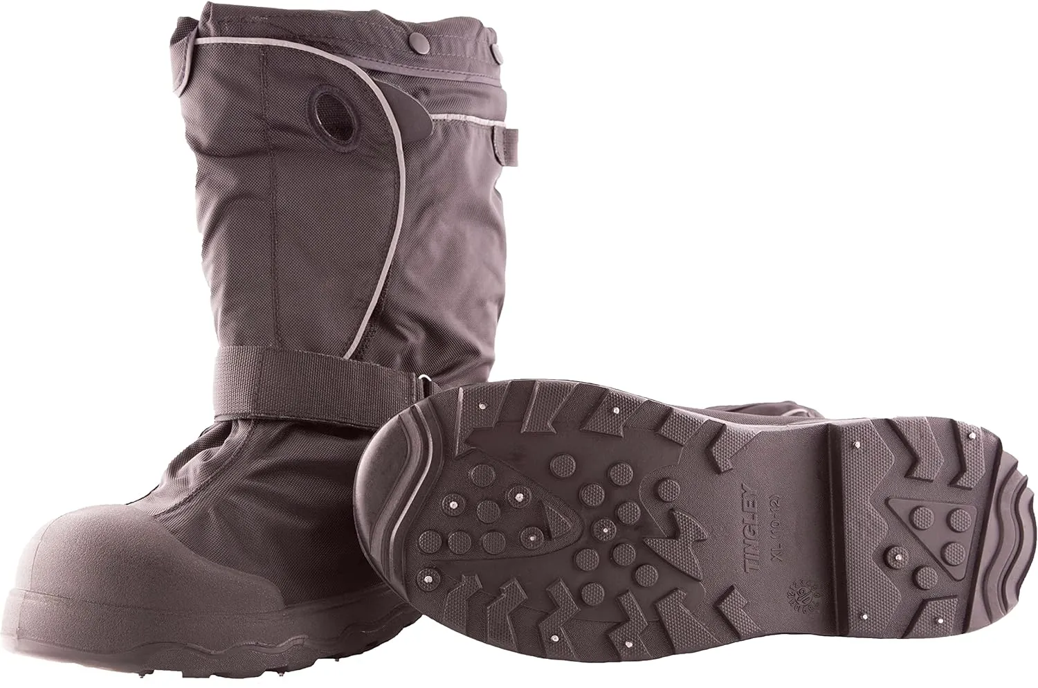 Tingley Winter-Tuff Orion XT 7550 Ice Traction Overshoe, Extra-Large, Black