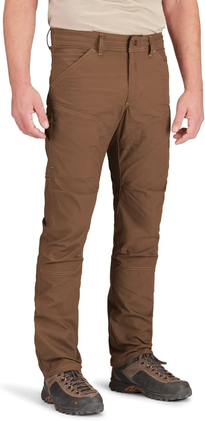 TK Flex Rise Men's Technical Pants Quick Dry Breathable Outdoor Hiking 8 Pockets Deep Gray