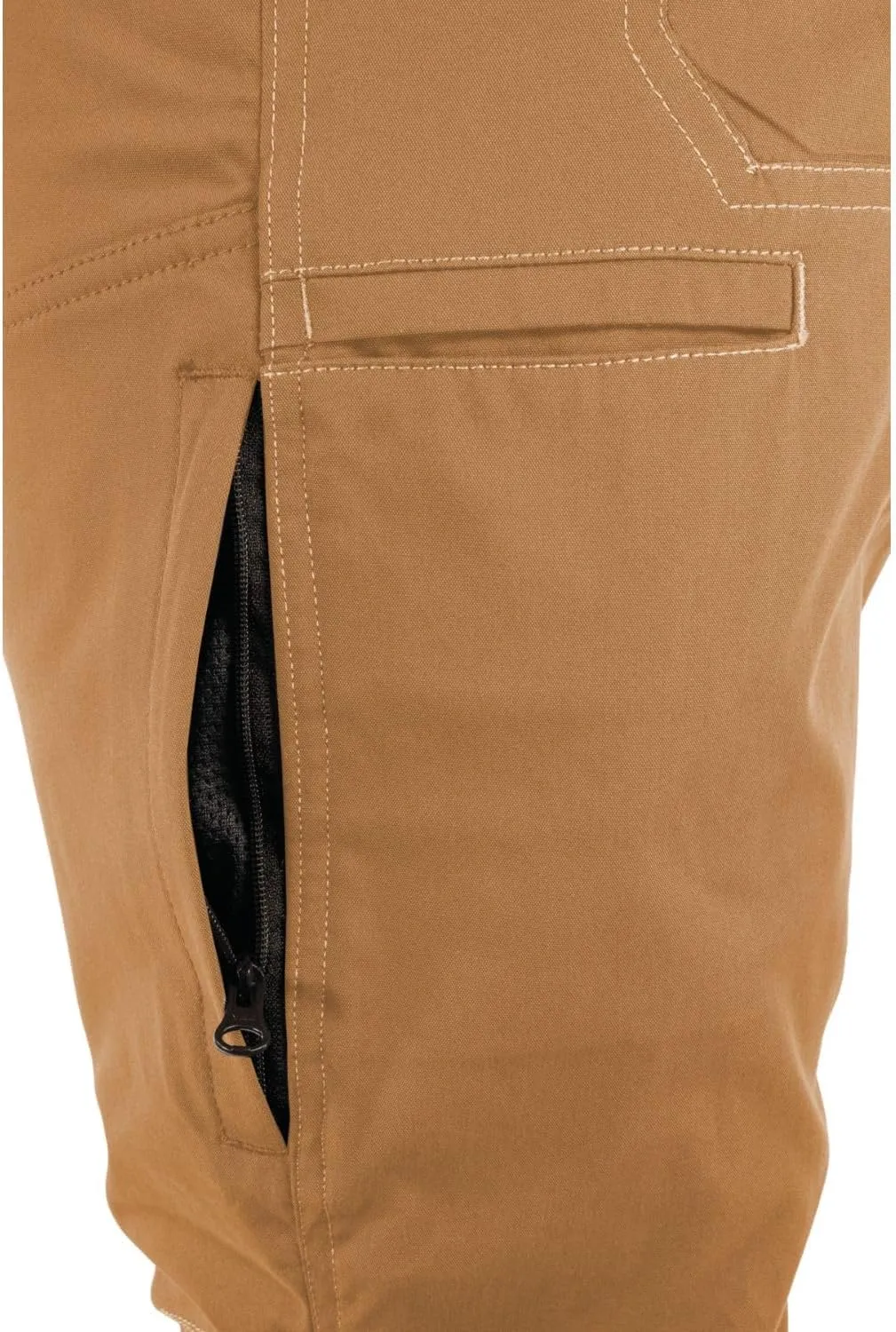 TK Flex Rise Men's Technical Pants Quick Dry Breathable Outdoor Hiking 8 Pockets Deep Gray