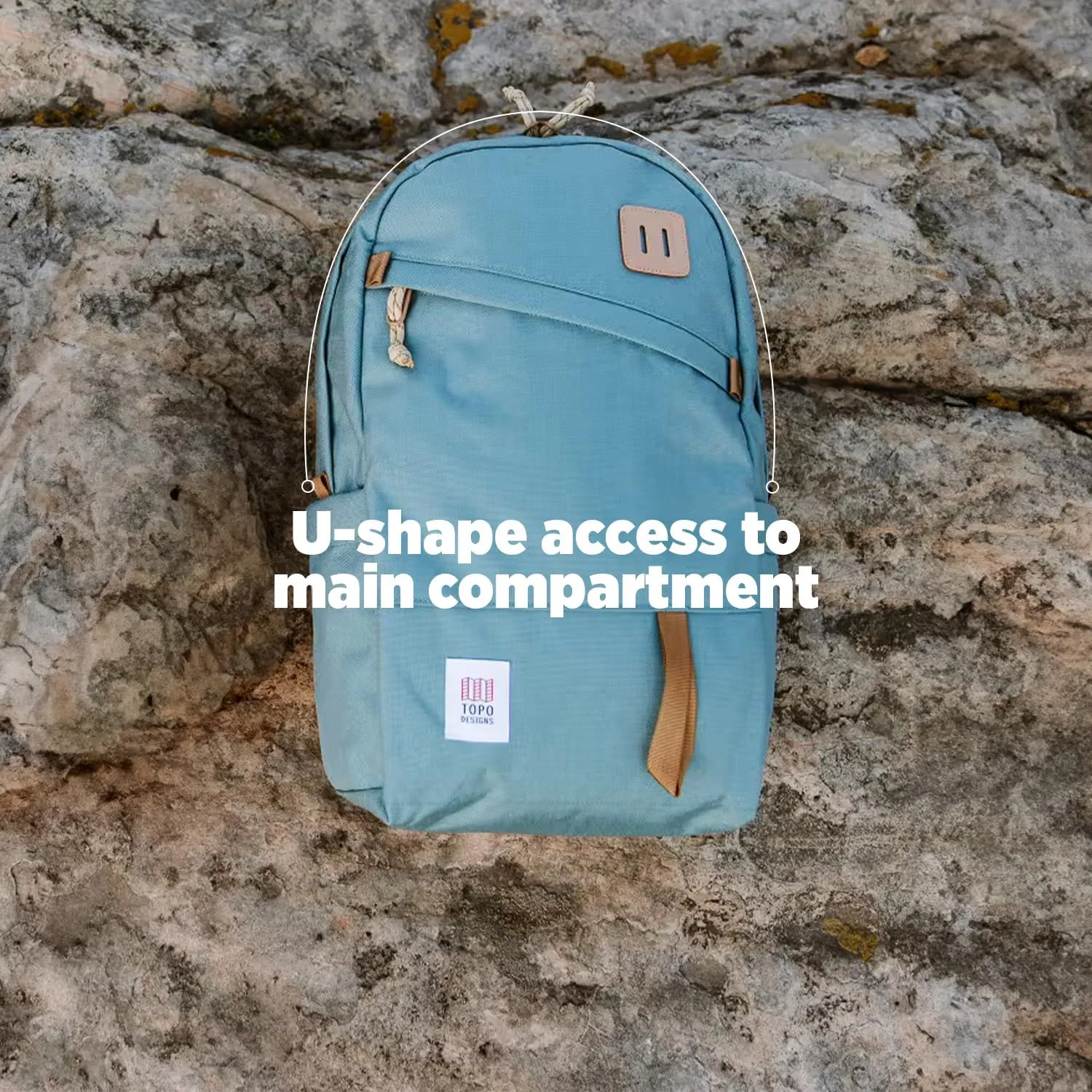 Topo Designs Daypack Classic - Mineral Blue/mineral Blue - One Size