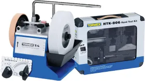 Tormek T-4 Hand Tool Kit (Tormek T-4 Original   Tormek HTK-806 Hand Tool Kit) - sharpener that includes all the necessary jigs for knives, axes, scissors, and carving tools (US Version)