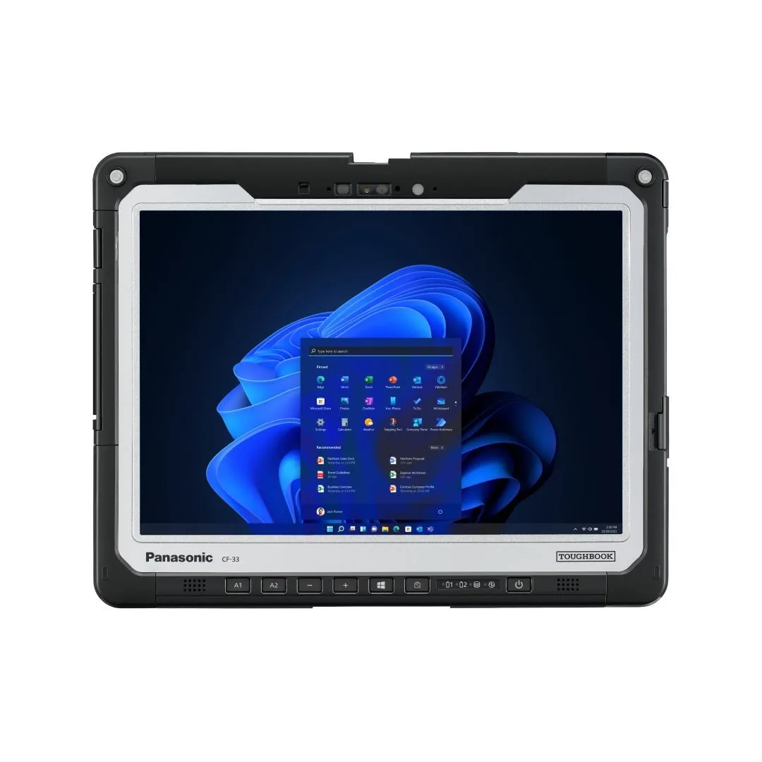 Toughbook 33 CF-33GZ022VM, 12" I5-10310U, 16GB, 512GB, 4G LTE, GPS, Windows 11 Pro.