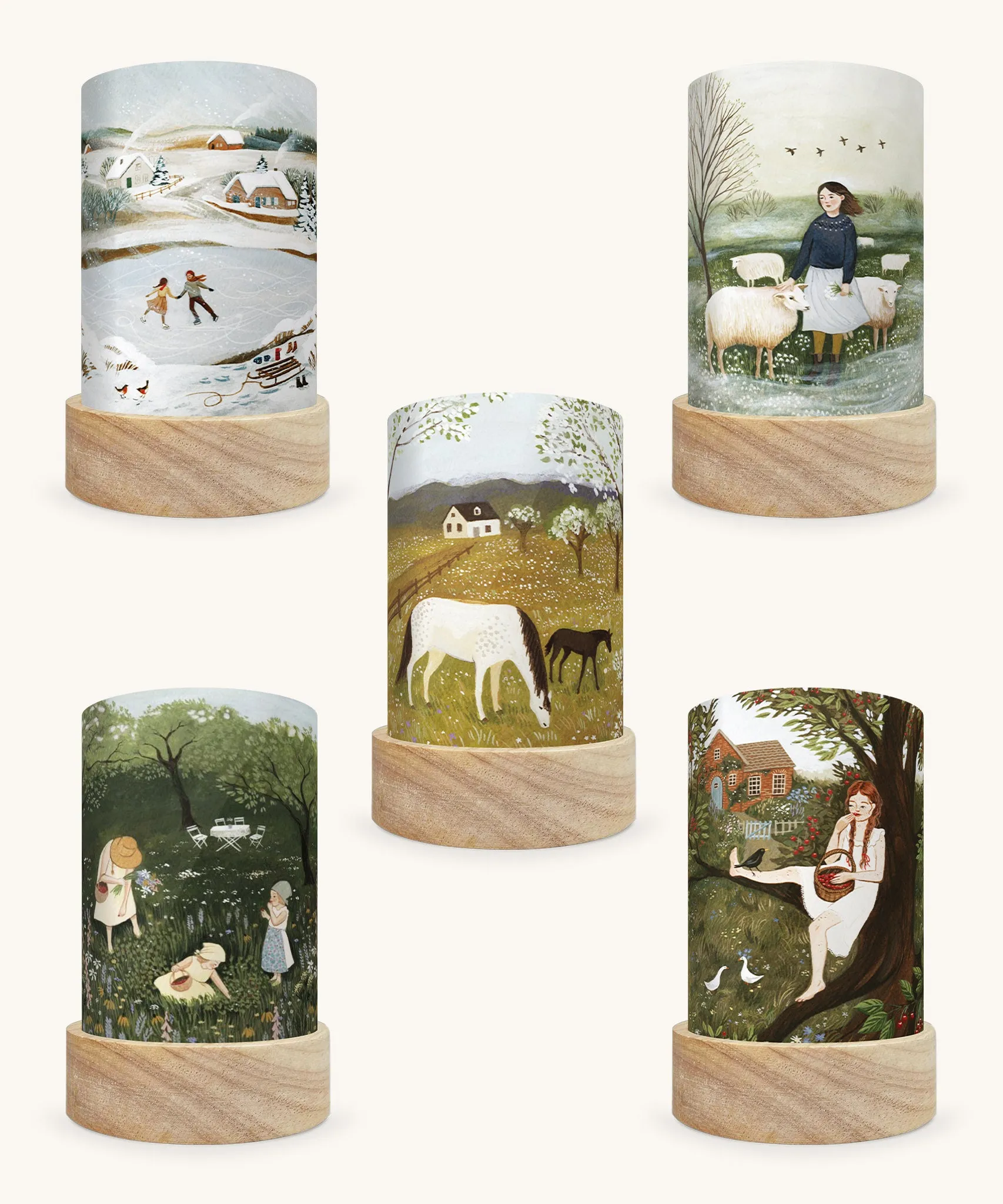 Toverlux Lantern Shades - 5 pack