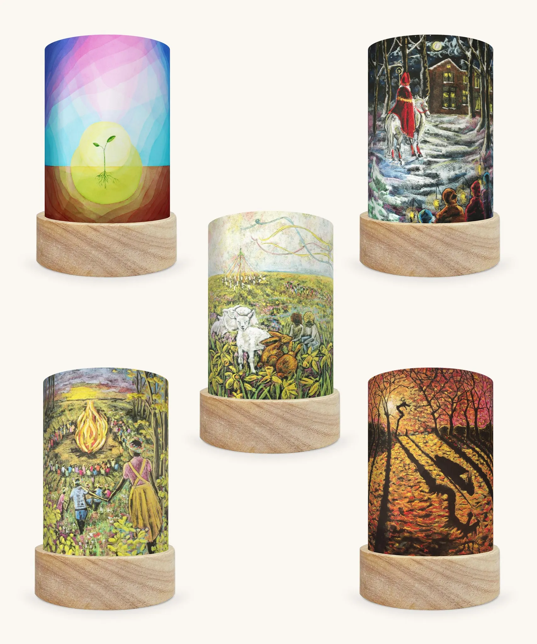 Toverlux Lantern Shades - 5 pack