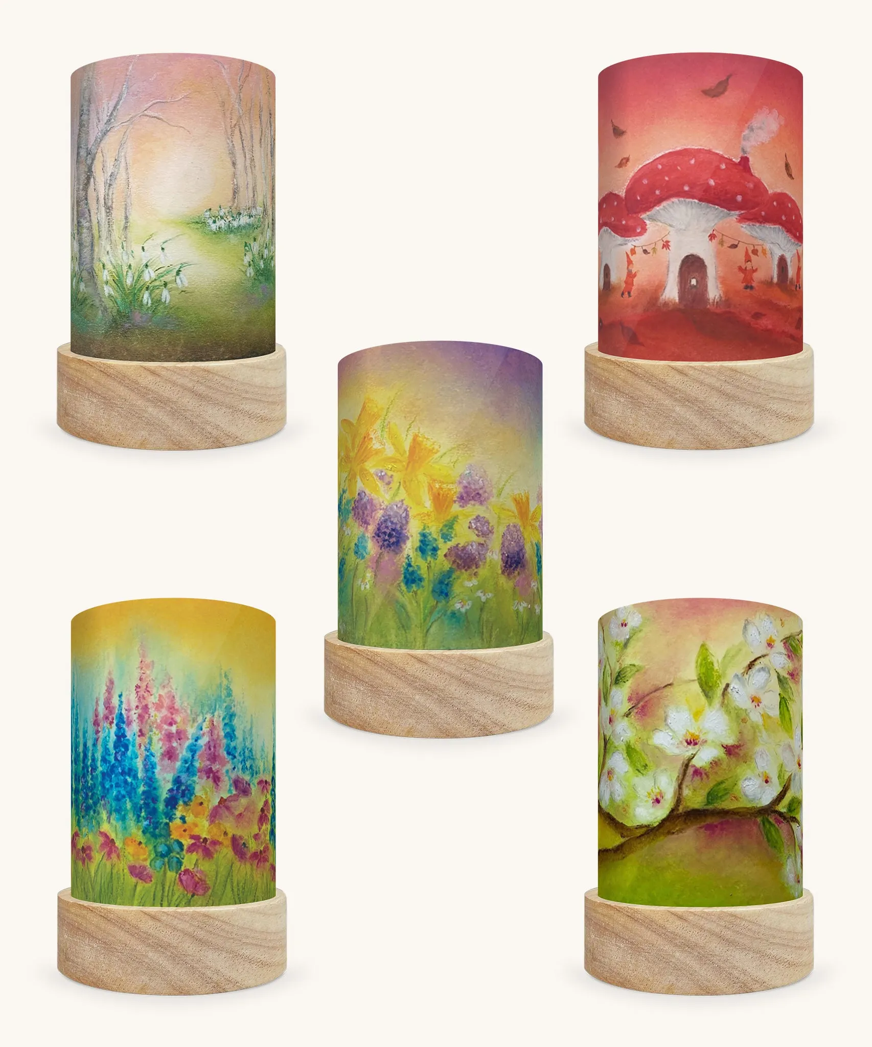 Toverlux Lantern Shades - 5 pack