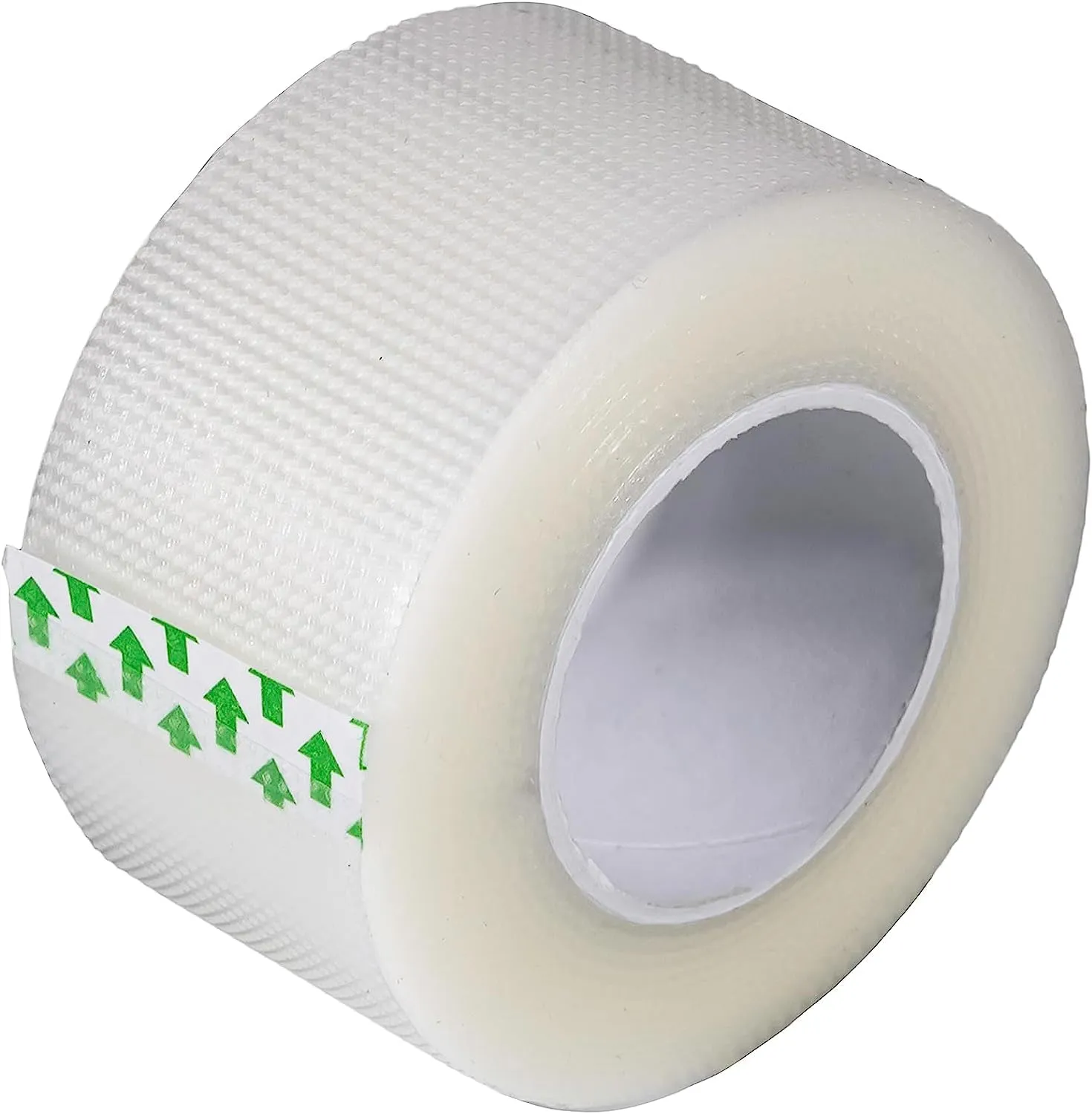 Transparent Medical Tape [Pack of 48 Rolls] Clear Emergency First Aid Bandage Tape for Wound Dressing Care - 1 inch x 10 Yds Breathable Latex Free (48)
