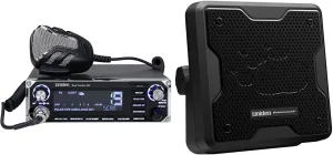 Uniden BEARTRACKER 885 Hybrid Full-Featured CB Radio   Digital TrunkTracking Police/Fire/Ambulance & (BC20) Bearcat 20-Watt External Communications Speaker. Durable Rugged Design