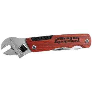 Unique appearance Multi-Tool Wrench Wood Handle/Bag High-end design with