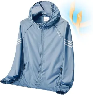 UPF50 Ice Silk Summer Fishing Rash Guard Shirts For Men Outdoor Lightweight Uv Skin Sun Protection Coat Quick Dry