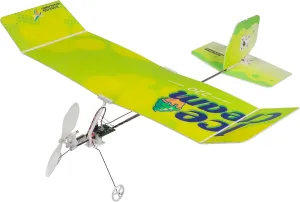 Upgrade E23 ICE Cream Foam Airplane Model 220mm Wingspan 2.4GHz 3CH PP Foam Mini Indoor RC Airplane RTF