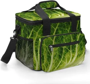 USA Stars Stripes Portable 22.5L Soft Cooler Bag for Car Camping Grunge July 4th Leakproof Ice Chest with Adjustable Strap Insulated Lunch Box for Work Hiking Picnic