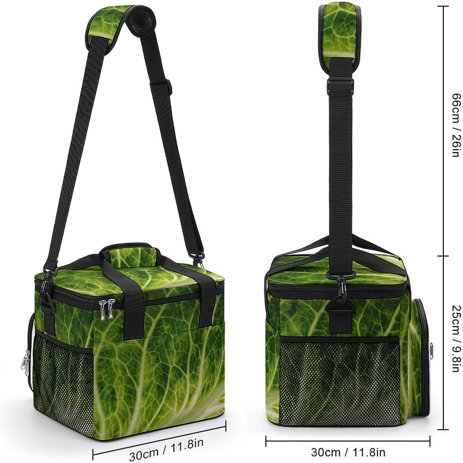 USA Stars Stripes Portable 22.5L Soft Cooler Bag for Car Camping Grunge July 4th Leakproof Ice Chest with Adjustable Strap Insulated Lunch Box for Work Hiking Picnic