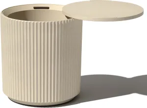 Veradek Cooler Side Table - 2 in 1 - Designed for use as Outdoor Side Table, Patio Decor and Ice Chest