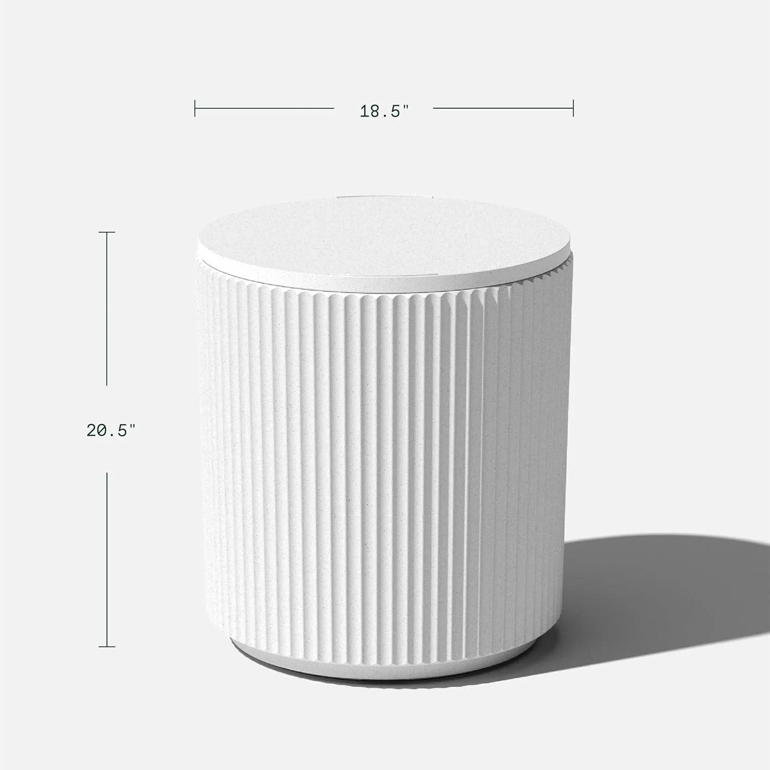 Veradek Outdoor Cooler Side Table - 2 in 1 - Designed for use as Outdoor Side Table, Patio Decor and Ice Chest