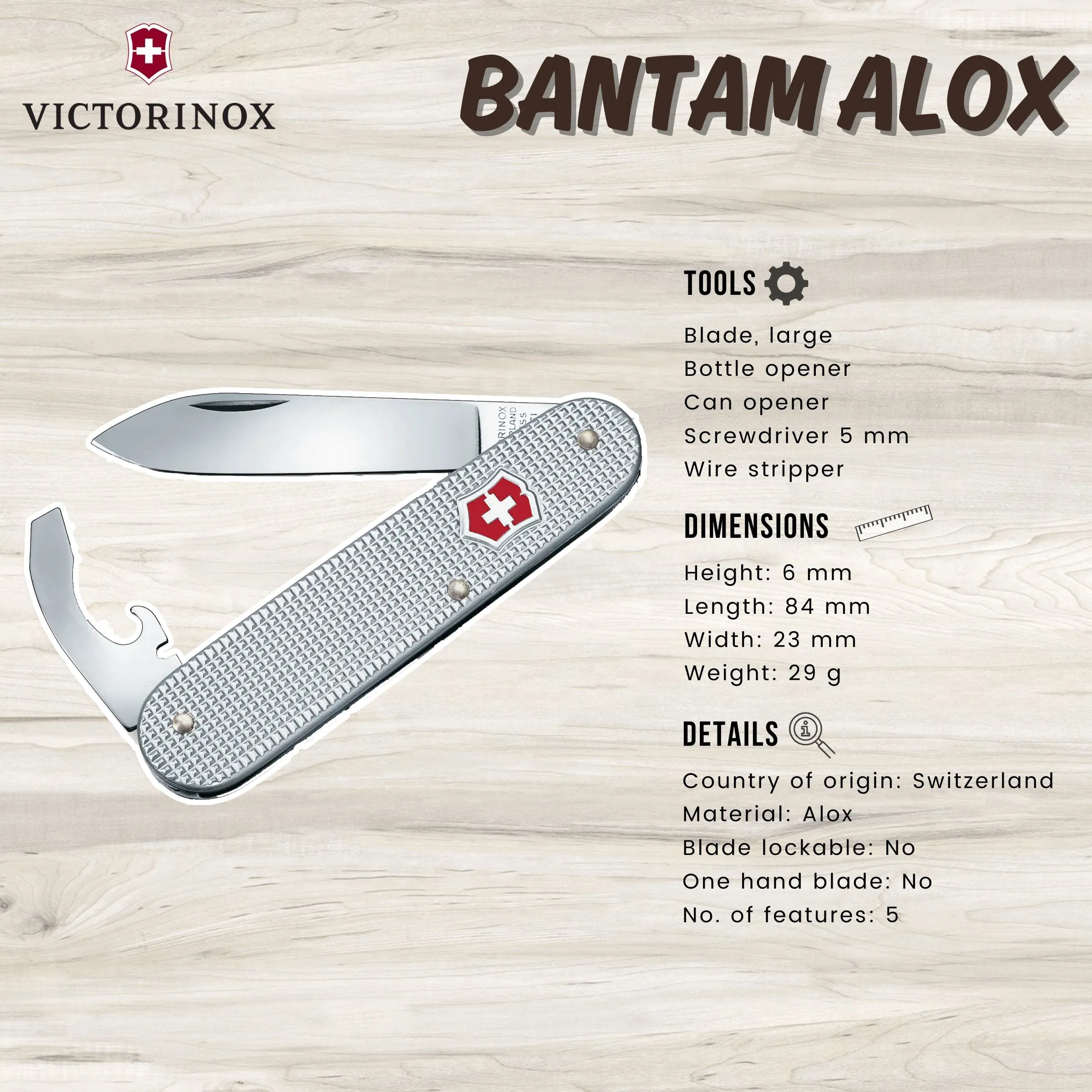 Victorinox Bantam Alox | Multi-tool