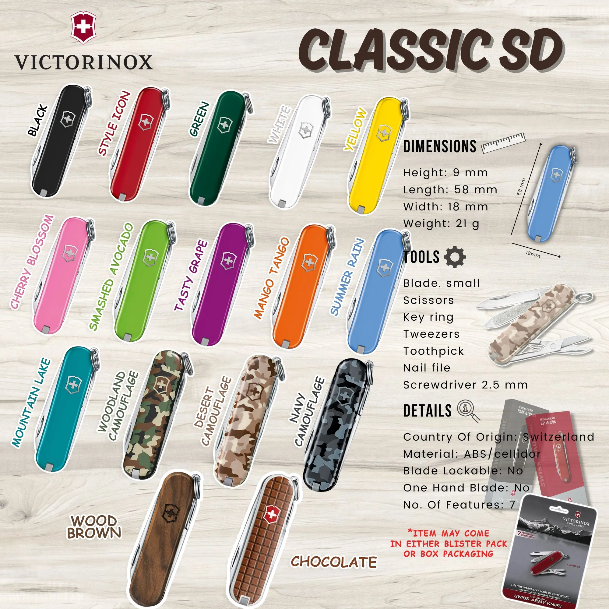 Victorinox Classic SD | Multi-tool