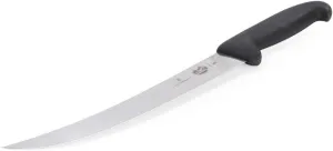 Victorinox Cutlery 10-Inch Curved Breaking Knife, Black Fibrox Handle