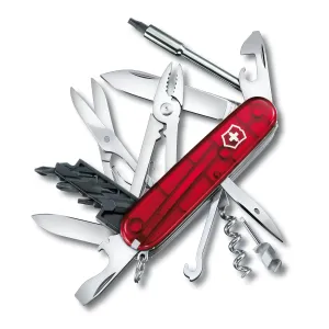 Victorinox CyberTool M 32 Function Pocket Knife, Ruby, 91mm
