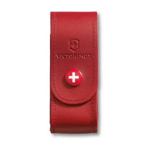Victorinox Leather Belt Pouch - Red