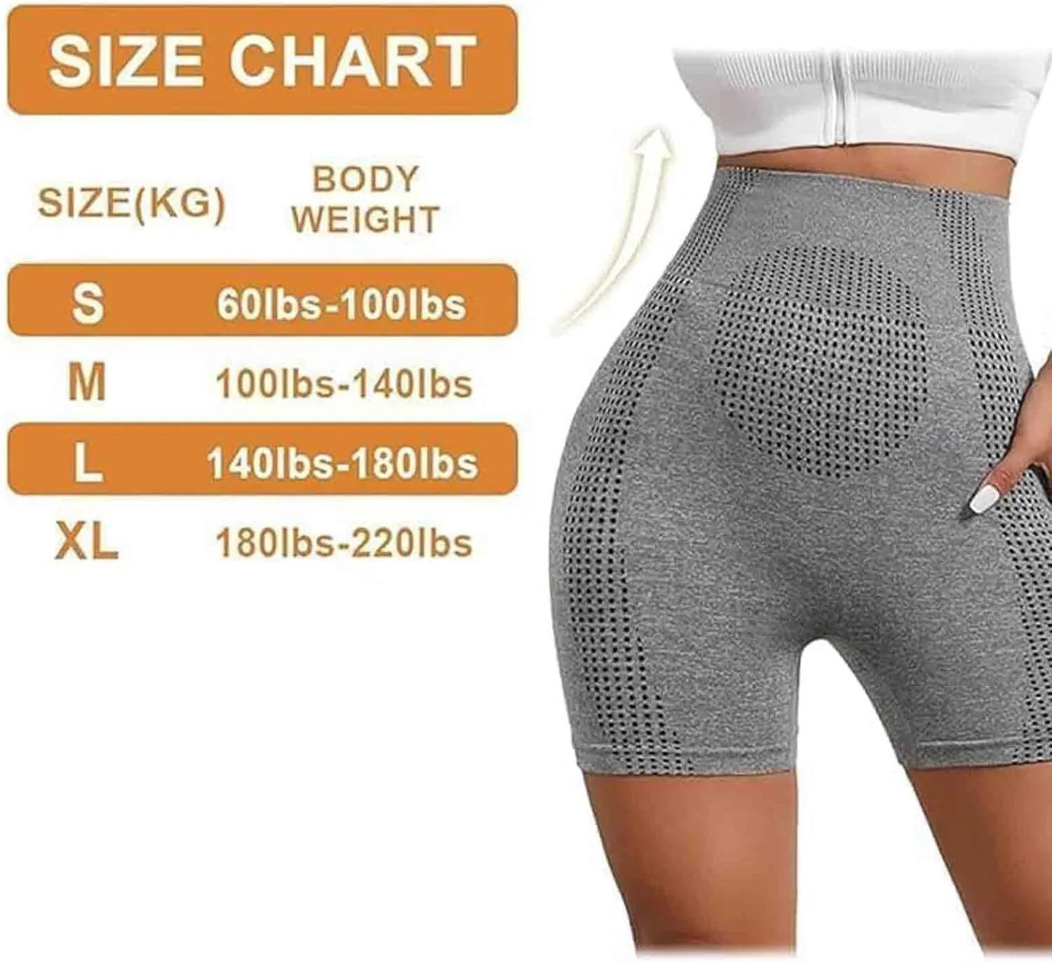 Viresta Ion Shaping Shorts, Micro-Vibration Ion Fiber Repair Shaping Tummy Control Shapewear Shorts