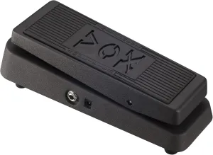 Vox V845 Classic Wah Guitar Effects Pedal w/All-black Coated Finish and 9-volt Power Supply Input