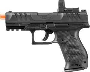 Walther PDP Compact Optics-Ready 6mm BB Pistol Airsoft Gun with RDS8 Red Dot Sight