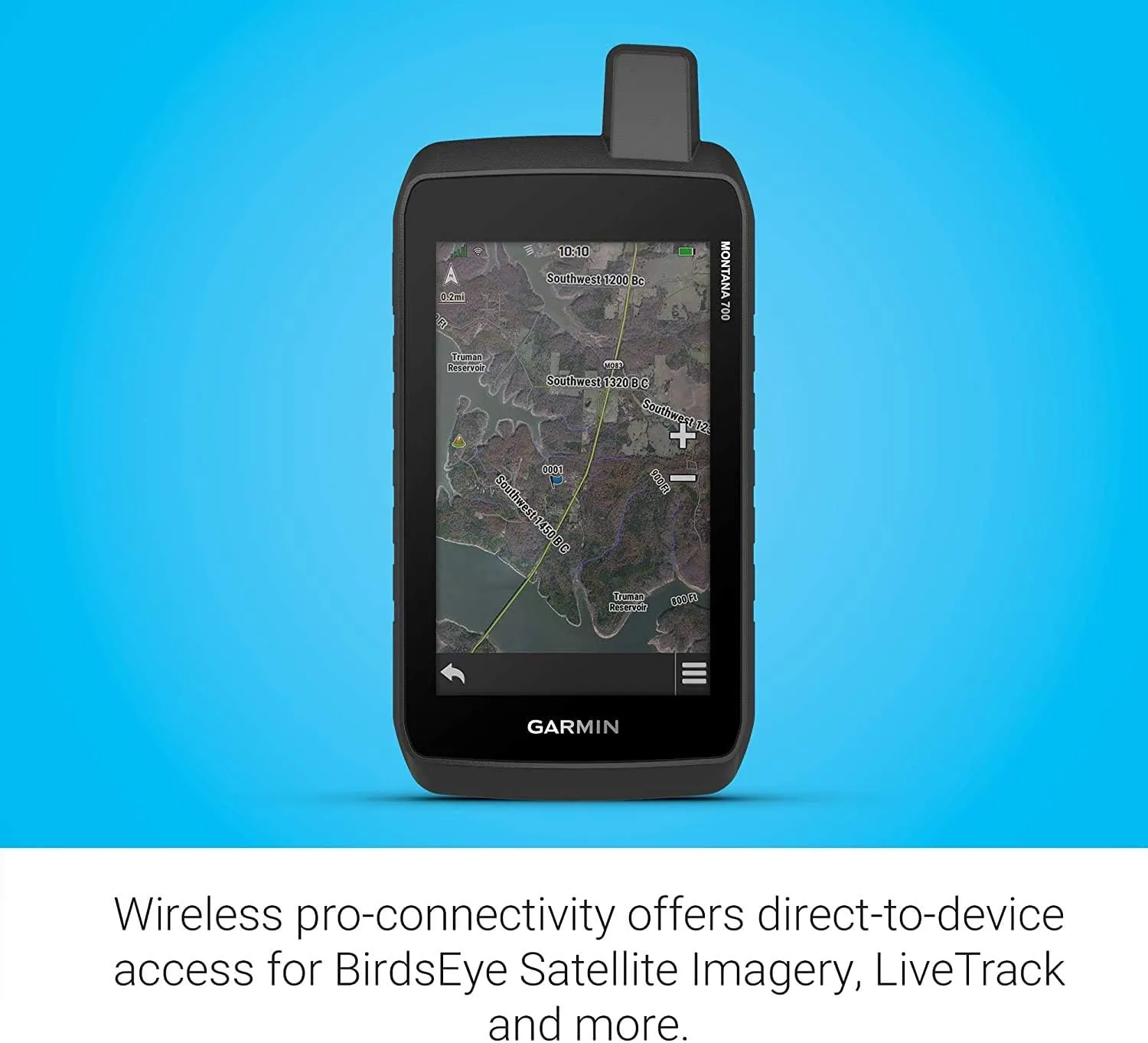 Wearable4U - Garmin Montana 700 Rugged GPS Touchscreen Navigator with Included Ultimate E-Bank Bundle