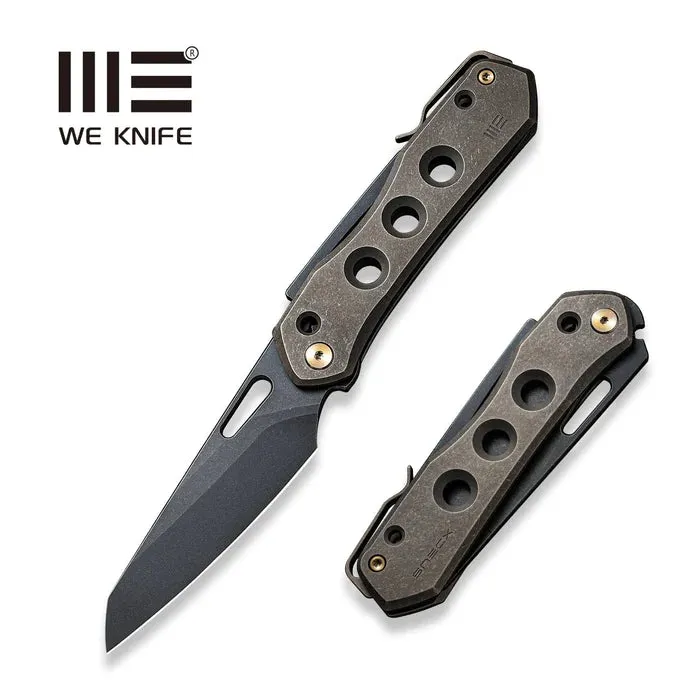 WEKNIFE Vision R Manual Thumb Knife Titanium Handle