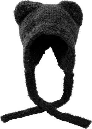 Winter Cute Super Soft Bear Ears Knit Hat Ear Flap Crochet Beanie Hat…