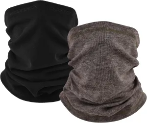 Winter Neck Gaiter Warmer, Soft Fleece Face Mask Scarf for Cold Weather Skiing Cycling Outdoor Sports