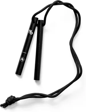 Wolf and Grizzly Fire Set - Fire Starter Survival Tool/Ferro Rods with Striker | Superior to Flint and Steel | Backpacking Gear | Fire Starter Kit for Campfires